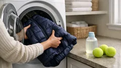 How to wash a down jacket at home without ruining the fluff