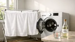 How to get rid of musty towel smell for good with a simple vinegar reset